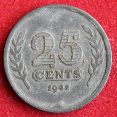 С 1 руб. НИДЕРЛАНДЫ 25с 1941г. ПАРУСНИК цинк  до 14.12.14г. - IMG_2673.JPG
