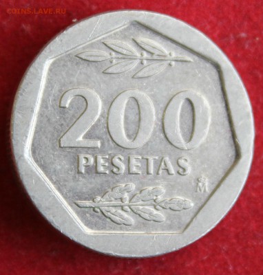 С 1 руб.  ИСПАНИЯ 200 песет 1986г.ТОЛСТАЯ  до 14.12.14г.в 22 - IMG_2622.JPG