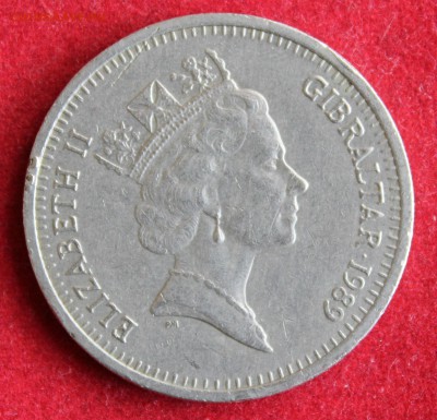 С 1 руб. ГИБРАЛТАР 10 пенсов 1989г.  до 14.12.14г.в 22-00 - IMG_2582.JPG