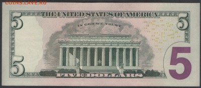США 5 долларов 2009 В2 до 11.12.2014 21.00 мск - Сканы 002