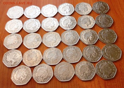 50 Пенсов 29 шт. Набор Олимпиада Лондон 2012 до 14.12 - DSCN2173.JPG