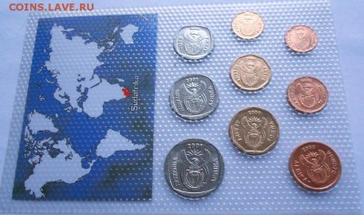 Набор Южная Африка блистер 9шт. UNC - DSCN2919.JPG