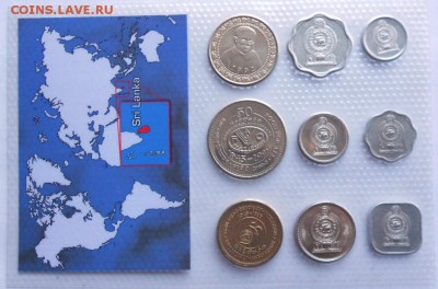 Набор Шри-Ланка в блистере 9 шт. UNC - DSCN2904.JPG