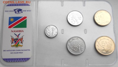 Набор Намибия в блистере 5шт. UNC - DSCN2869