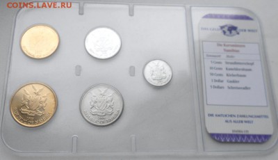 Набор Намибия в блистере 5шт. UNC - DSCN2870