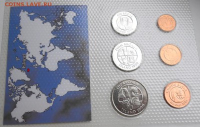 Набор Исландии в блистере 6 шт. UNC - DSCN2858