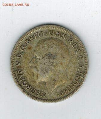 Великобритания 6 пенсов 1935 до 12.12.2014   22-00 - 1 10