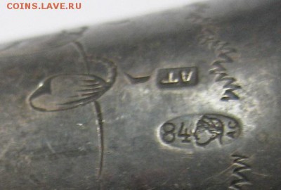 Стопка серебро 84 проба - 77