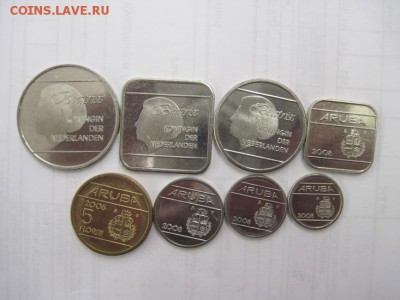 Аруба набор монет 8 шт. до 14.12.14 - Изображение23 110