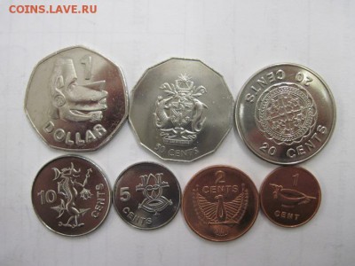 Соломоновы о-ва набор монет 7 шт. до 14.12.14 - Изображение23 109
