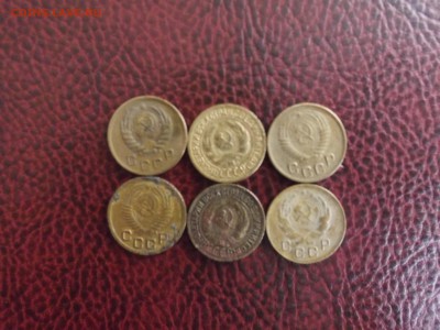 Лот ранних советов,номинал 1 коп.6 монет. - DSCF3395.JPG