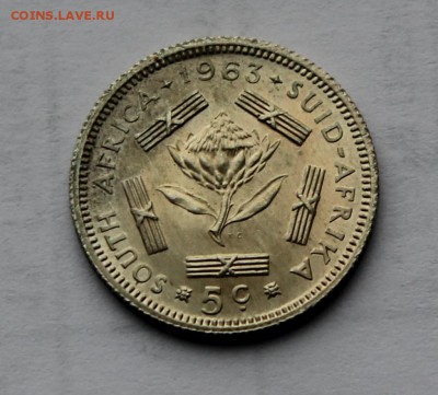 5 центов Южная Африка 1963 до 14.12 UNC - 08