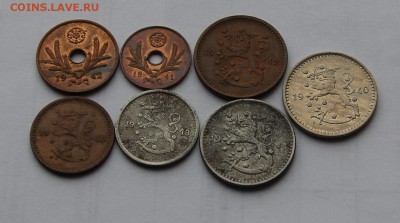 Коллекция Финляндия 2 мировая война 8 монет до 14.12 - фин 02
