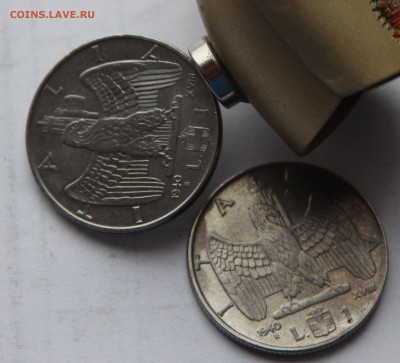 Лот монет Италии 9 разных монет вторая мир война до 14.12 - итал 03