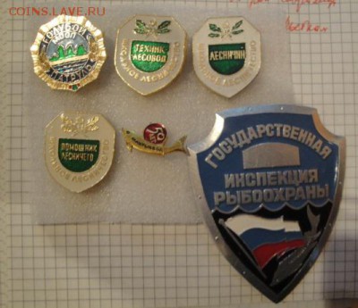 Бляха нагрудь Инспектор рыбоохраны  до 17 ДЕК в 21-55 мск - 15- 10 - 2013  г 067.JPG