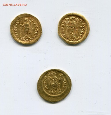Византия, 3 солида. - permis567