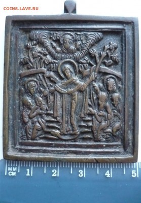 Иконка " Б.М. ВСЕХ СКОРБЯЩИХ РАДОСТЬ" 5х5.5 см оценка - P1310218.JPG
