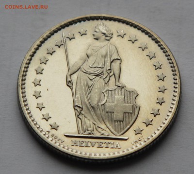 2 франка Швейцария 1974 UNC в коллекцию!!! до 15.12 - швейц 04