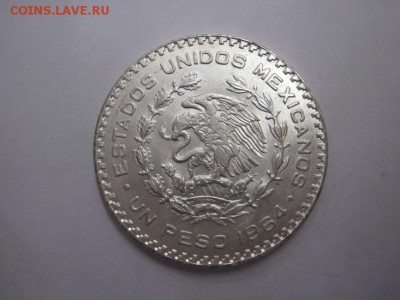 1 песо Мексика, Хосе Павон, Ag 100 вес 16 гр. до 16.12.14 - Изображение23 111
