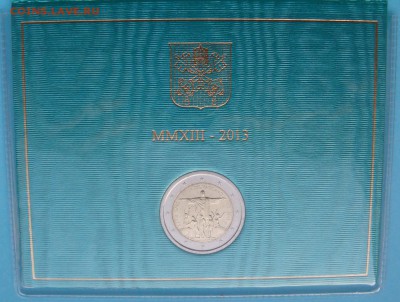 ВАТИКАН 2 евро Фестиваль молодежи РИО 2013 год - DSC05440