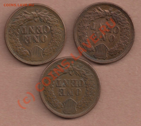 ОДИН ЦЕНТ 1864,1870,1907,1910,1925,1928= 35 евро - indeez