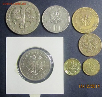10 злотых 1965г"Ника",1976г "B.Prus"+5шт погодовки. - IMG_0003.JPG