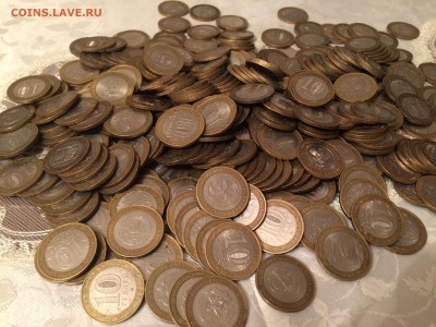 Биметалл 350монет. - image
