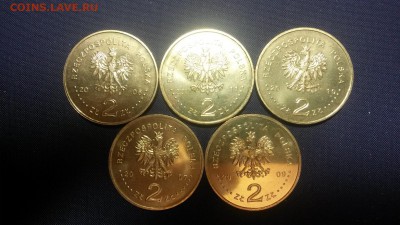Польша Набор История польской ковалерии 5 монет - 20141123_125622