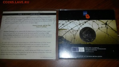 Гернси 5 фунтов День Д в буклете - 20140917_200921