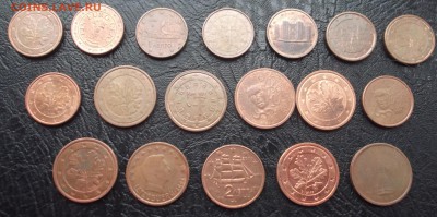 Лот монет Евро до 19.12.14. 22:00 - 10