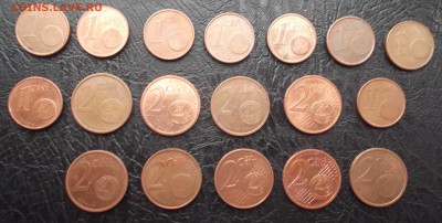 Лот монет Евро до 19.12.14. 22:00 - 9