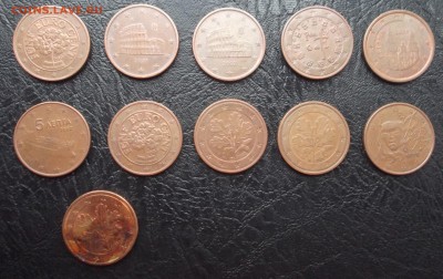 Лот монет Евро до 19.12.14. 22:00 - 8