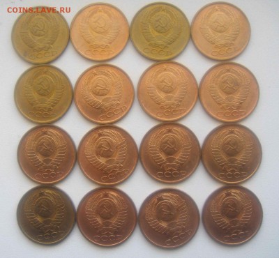 5 копеек 1991 л 16 монет с расколами. - DSC08740.JPG
