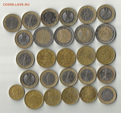 монеты евро по курсу - 1.2 евромон