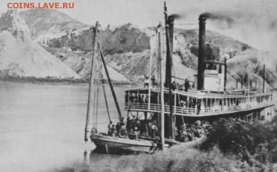Монеты с Корабликами - речного парохода «Montana»