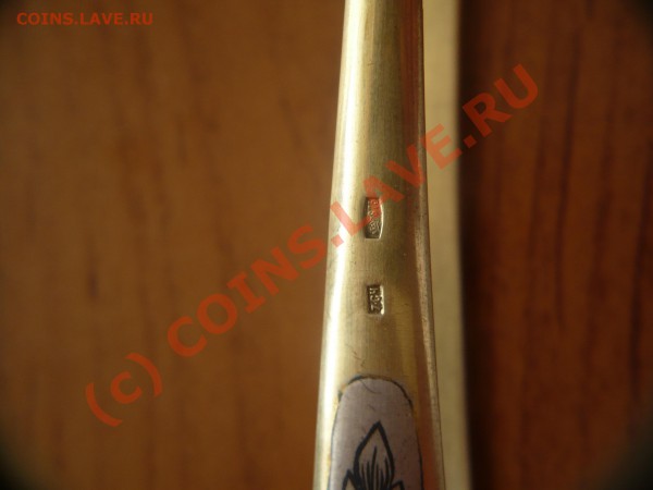 Щипцы для сахара, ложечки, вилочка к торту - P1130156.JPG