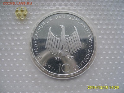 ФРГ,10 марок 1997г(J,100 лет диз.двиг.,блистер)!до17.12.2014 - S6002974.JPG