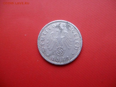 С рубля! Германия. 50 пфеннигов 1942 А  до 19.12 22-10 МСК - PC120117.JPG