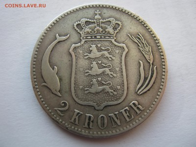 ДАНИЯ 2 кроны 1875. Серебро. ХОРОШАЯ. До 21.12.2014. - Изображение 151