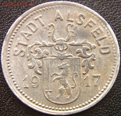 Германия. Алсфельд_50 пфеннигов 1917; до 16.12_22.16мск - 8892