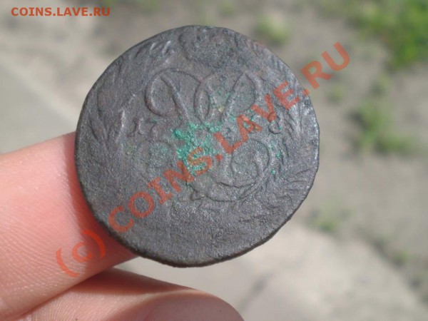 2 копейки 1758 года Надпись вверху - P5100003_thumb