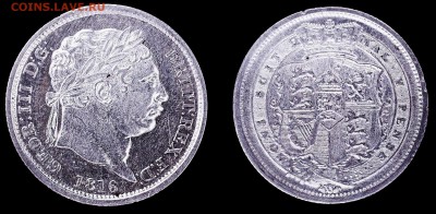 Шиллинг 1816, UK, до 20.12.14 21-00+ - Ш1816
