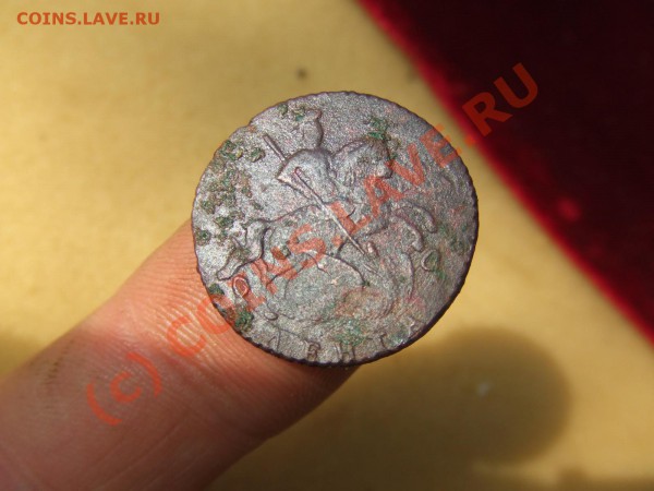 ДЕНГА 1760г. НЕПЛОХОЙ РЕЛЬЕФ! ДО 14 МАЯ 21-00 МСК - денга-2