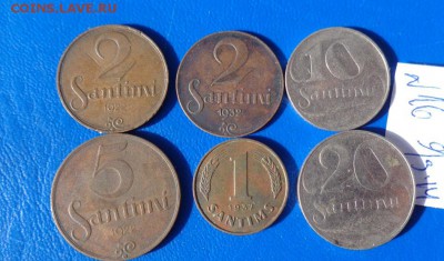 Латвия ,буржуазная 1-2-5-10-20 сан № 2  до  23.12  в 21-45 - 09.03.2014     разное  № 2 164.JPG