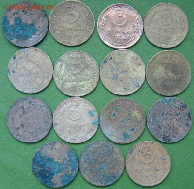 3 копейки 1932-1955г. 15шт - DSC06862.JPG