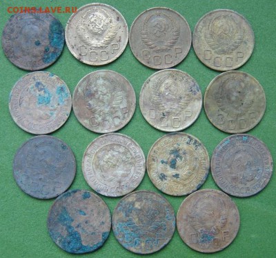3 копейки 1932-1955г. 15шт - DSC06864.JPG