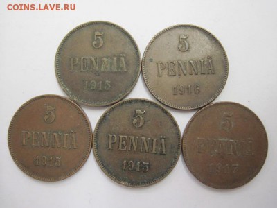 5 пенни 1913,15,16.17 до 21.12.14 - Изображение23 117