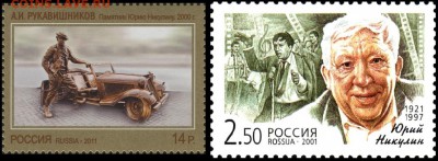КИНЕМАТОГРАФ на конвертах и марках - Юрий Владимирович НИКУЛИН