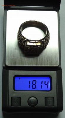 Золотая мужская Печатка вес 18,14 грамм - DSC05259.JPG