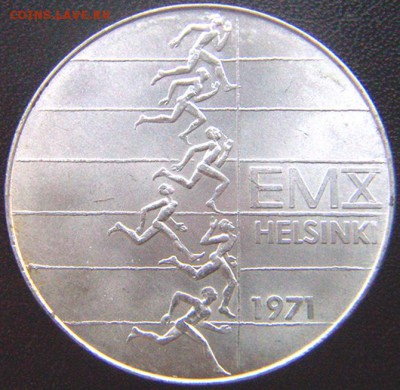 Финляндия_10 марок 1971. Крупное серебро; до 18.12_22.12мск - 8591